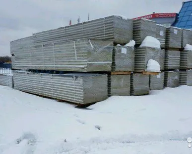 фото Сэндвич-панель стеновая минвата 100 мм 5,28 м