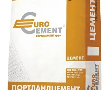 фото Цемент ПЦ 400  Д 20 50кг