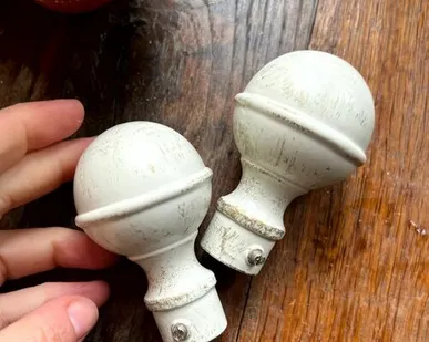 фото Навершие на карниз 8 см металл