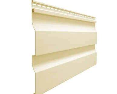 фото Виниловый сайдинг Docke STANDARD (3000 мм) Корабельный брус D4,5DL Банан