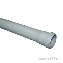 фото Труба ПП внутренняя канализационная 40х500х1,8 Стандарт
