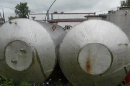 Фото №0 Емкости нержавеющие, объем -12 куб.м., горизонтальные Б/У в Москве