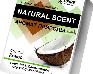 фото Ароматизатор NATURAL SCENT, Sapfire Кокос