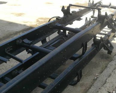 фото Рама усиленная крановая в сборе УРАЛ 4320Я-2800010-20