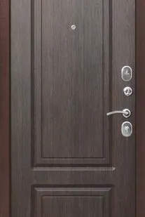 фото Дверь входная Толстяк Металл/МДФ 960 Правая Медный антик/Венге