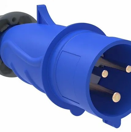 Фото №0 MAGNUM Вилка переносная ССИ-013 16А 2Р+РЕ 220В IP44