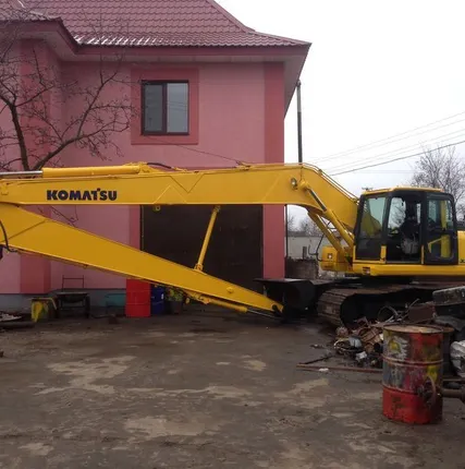 Фото №0 Аренда экскаватора с удлинённой стрелой