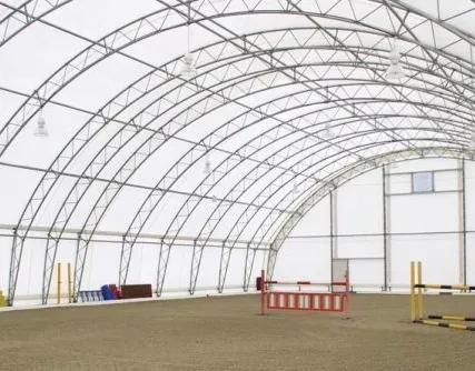 Фото №0 Каркасно-тентовые сооружение (металлоконструкции)