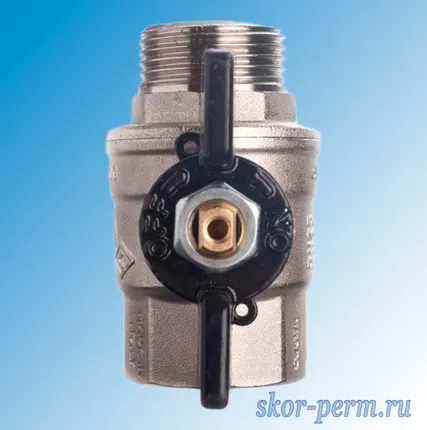 Фото №2 Кран шаровой BUGATTI 25 бабочка г/ш