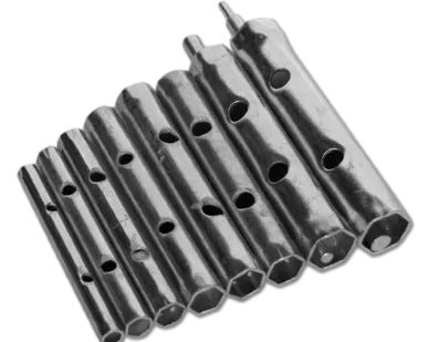 фото Ключ-трубка 17*19мм, оцинкованный, торцевой EUROTEX