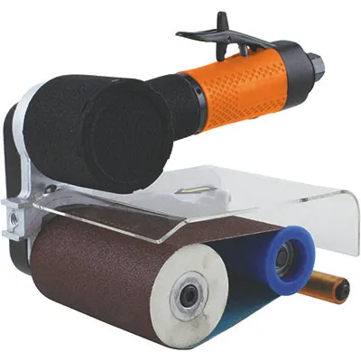 Фото №0 Шлифмашина ленточная роликовая пневматическая SA49129 (100x260 мм; 8000 об/мин; 0,492 кВт; 1,78 кг)