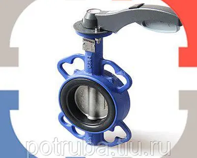 фото Затвор поворотный 32ч926р Ду 250 Ру 16