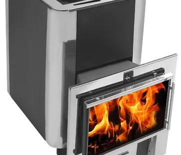 фото Печь для бани Термофор ДоброПар Carbon 18 Плазма закр.каменка антрацит