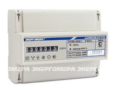 фото Электросчетчик ЦЭ-6803В1 1Т 5-60А 3ф. 4пр. М7 Р31