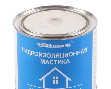 фото Мастика гидроизоляционная Bitumast, 2л (6 шт/упаковка)