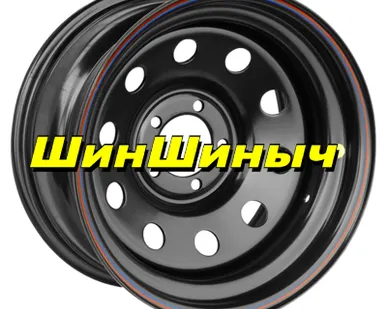 фото 8x17/5x127 ET30 D75 Jeep черный (треугольник мелкий)