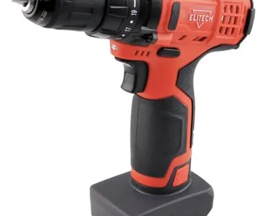 фото Дрель-шуруповерт Elitech ДА 10.8ЛК2 (3Ач) акб