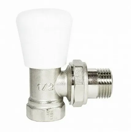 Фото №0 Клапан регулирующий угловой 1/2 внутренняя/наружная резьба STI 3164