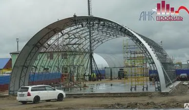 фото Ангары арочные