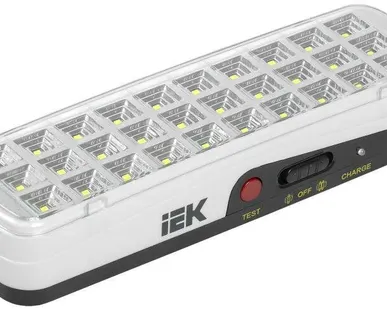 фото Светильник ДБА 3926 аккумулятор 3ч 3Вт IEK LDBA0-3926-30-K01