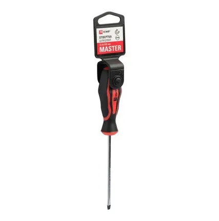 Фото №0 Отвертка SL4х100мм Master Basic EKF sl-4-100-mas