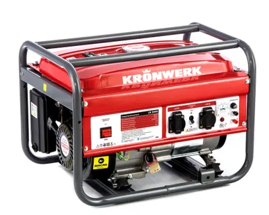 фото Генератор бензиновый LK 3500, 2.8 кВт, 230 В, бак 15 л, ручной старт Kronwerk