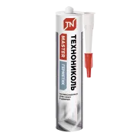 Фото №0 Герметик ТЕХНОНИКОЛЬ силиконизированный для окон и дверей, белый, 280 мл.