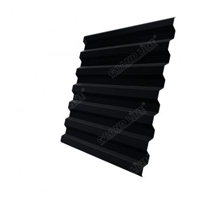 Фото №0 Профнастил С21R 0,45 Drap RAL 9005 черный
