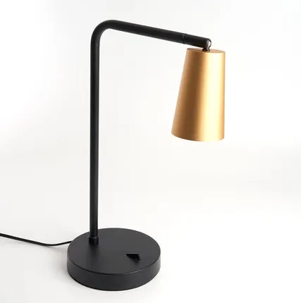 Фото №0 Светильник под лампу Feron DE185 BELL MR16 35W, 230V, GU10, золото и чёрный