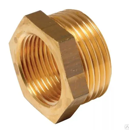 Фото №0 Футорка латунь, 20-15 мм