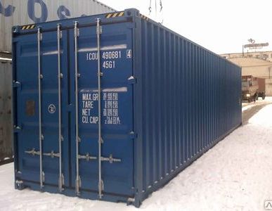 фото Контейнер морской б/у 20 - 40-футовый HiCube (повышенной вместимости