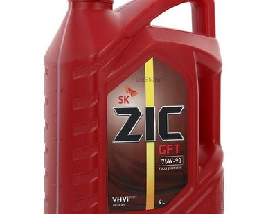 фото Масло ZIC GFT 75W-90 GL4/GL5 4 л