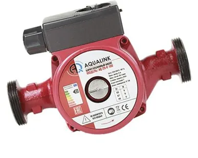 фото Насос циркуляционный Aqualink 25-4 130 с гайками
