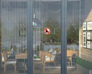 фото Вход на роликах запрещен