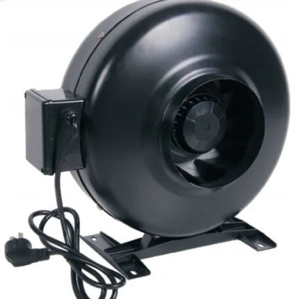 Фото №0 Канальный вентилятор Fengda GDF250 из оцинк. стали черный