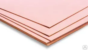 фото Лист медный М1, размер 0,5-60