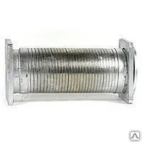 фото Гофра выхлопная F2000/F3000 (L=270мм, по отверстиям 120мм, с сеткой) SHAANX