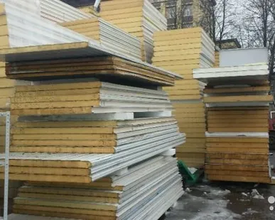 фото Сэндвич панели PIR 40 мм, 3,99 м