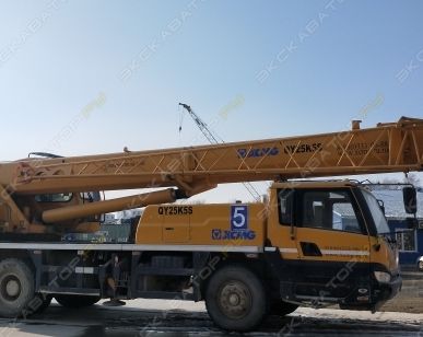 фото Аренда автокрана (автомобильного крана) XCMG QY25K5S, Большой Камень