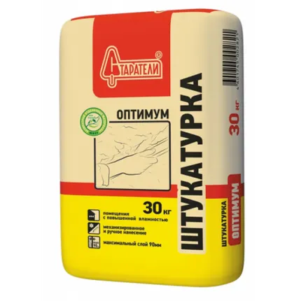 Фото №0 Штукатурка гипсовая Старатели Оптимум 30 кг