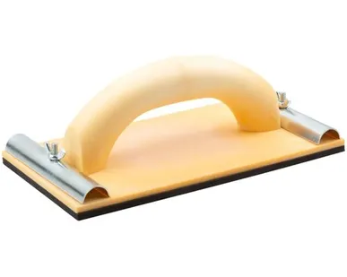 фото Терка для нажд.бум., пластик.с мет.прижимом 230 х 120 мм