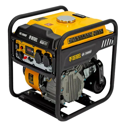 Фото №0 Генератор инверторный GK-3800iF, 3,8 кВт, 230 В, ручной старт DENZEL