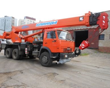 фото Аренда автокрана 25 тонн, вылет стрелы 21 метр