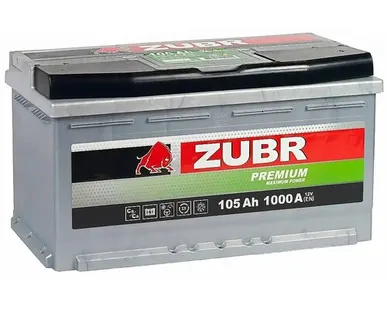 фото Аккумулятор ZUBR Premium 105 Ач о.п.