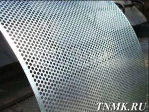Фото №0 Лист перфорированный нержавеющий 2х1250х2500 мм Rv 7,0-11,0