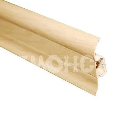 Фото №0 Плинтус 2,5м ЧАЙКА окраш с мяг.краем 026 (40шт) орех антик