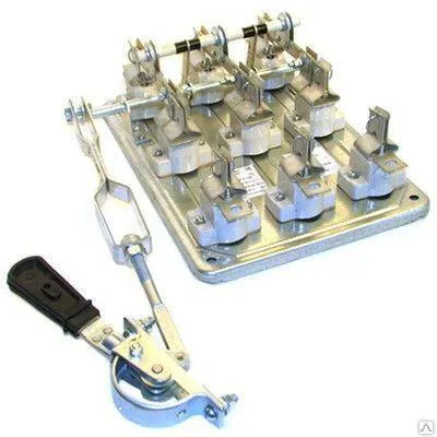 Фото №0 Рубильник РПС-1/Л 3п 100А, 1-направление, привод левый IP00 КЗНВА