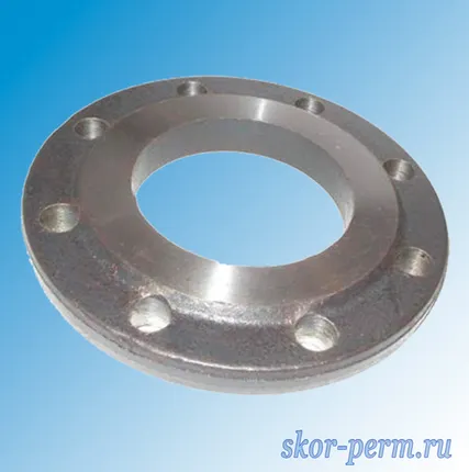 Фото №0 Фланец стальной плоский Dn100 Pn10