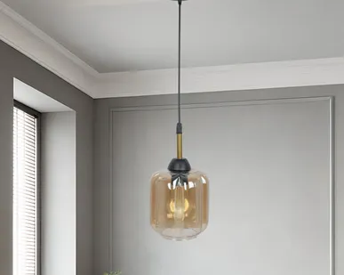 фото Светильник подвесной Brilliant light XA3258-1 Е27, черный