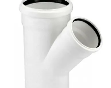 фото Тройник ELITE МК МПП 160/110х45, белый, РТП